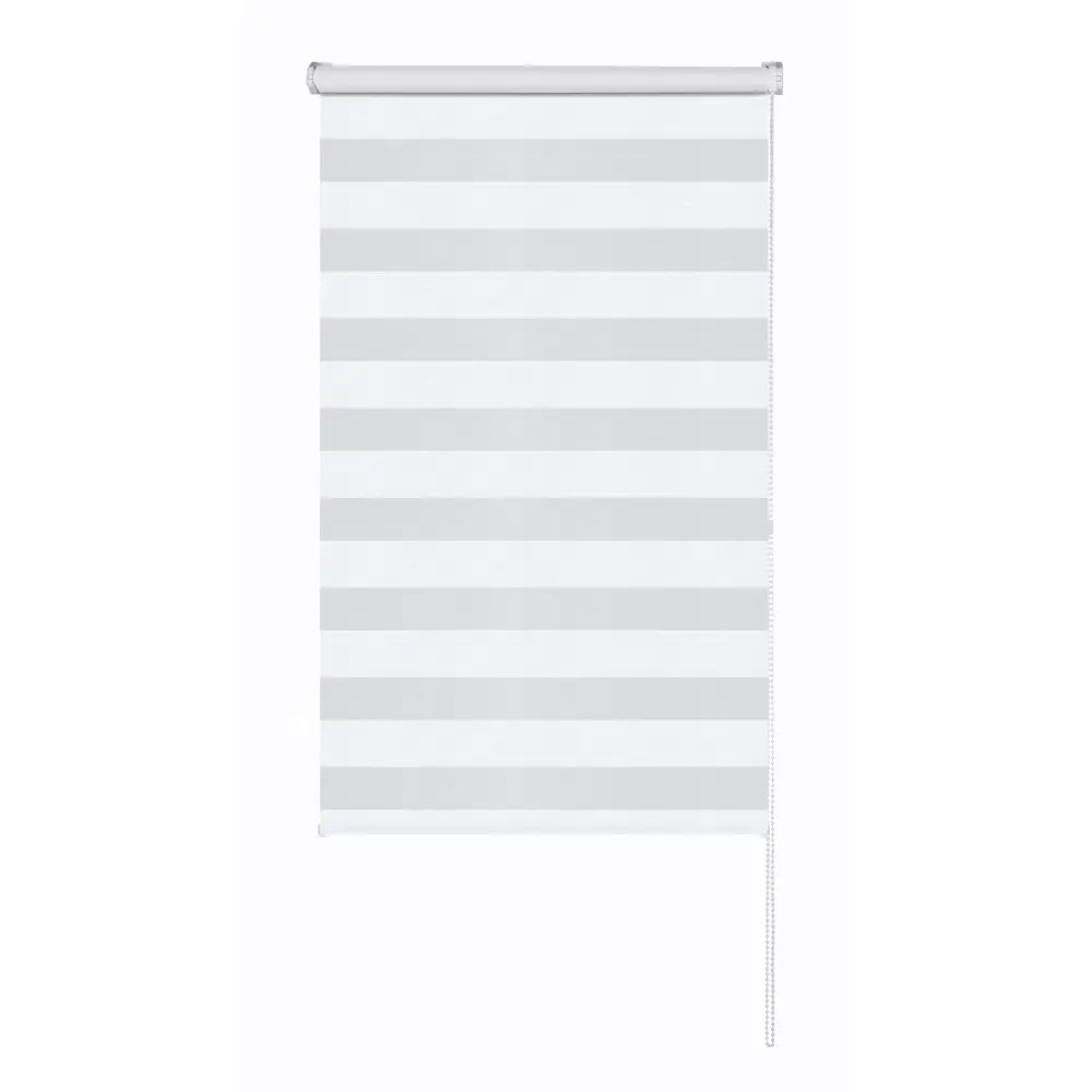 Штора рулонная день-ночь Сиберия 50x160 см белая MIAMOZA Промо 2025 STLM-2070183