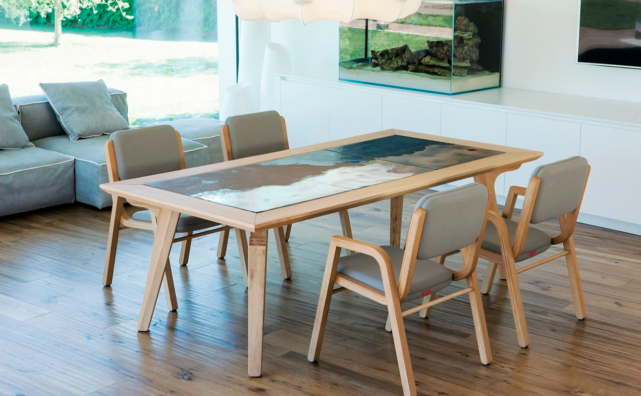 Стол  DOMIZIANI MARILYN WOOD 