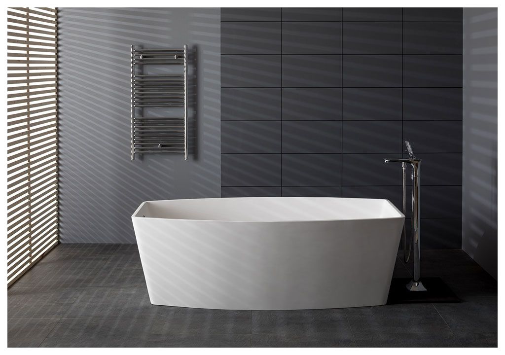 Ванна из искусственного камня Aquanet Comely TC-S04 180x80, глянцевая TCS04 - Вид №2