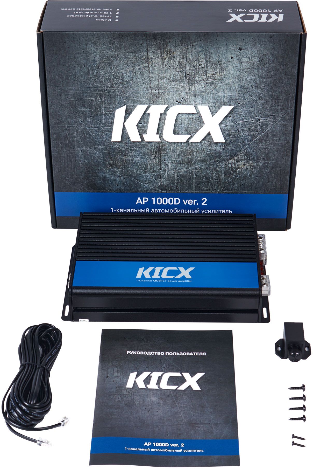 9102875 Усилитель Kicx AP 1000D ver.2 STDN-0093241 - Вид №6
