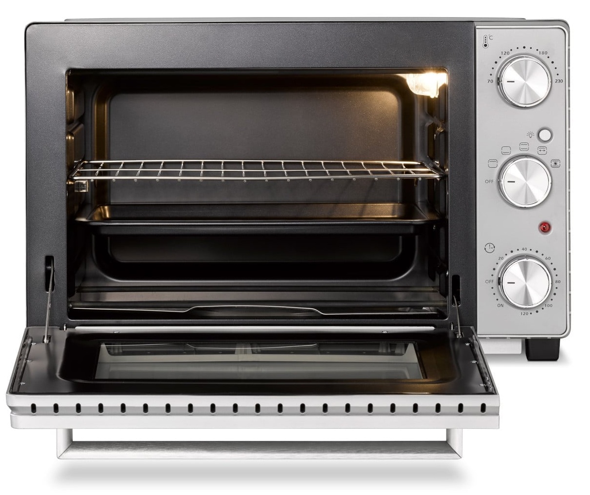 5362956 Мини-печь CASO TO 32 SilverStyle серебристый STDN-0011141 - Вид №4