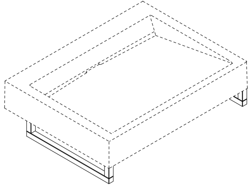 S01.10.100 вешалка для полотенец HEWI Waschtische  - Вид №2