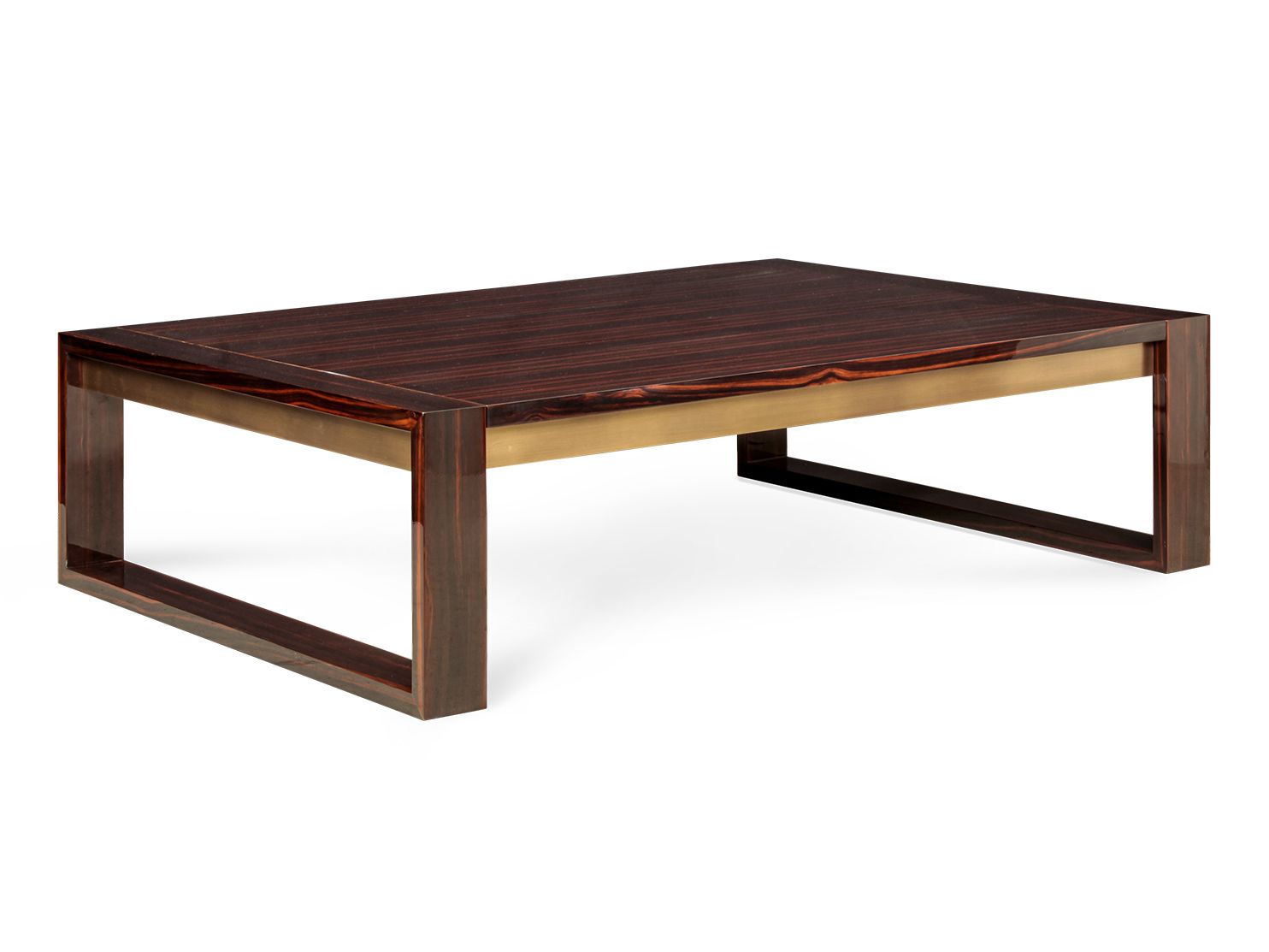 Прямоугольный журнальный столик из черного дерева JOSÉ LEITE DE CASTRO PARKER ARCH-00091875 - Вид №1