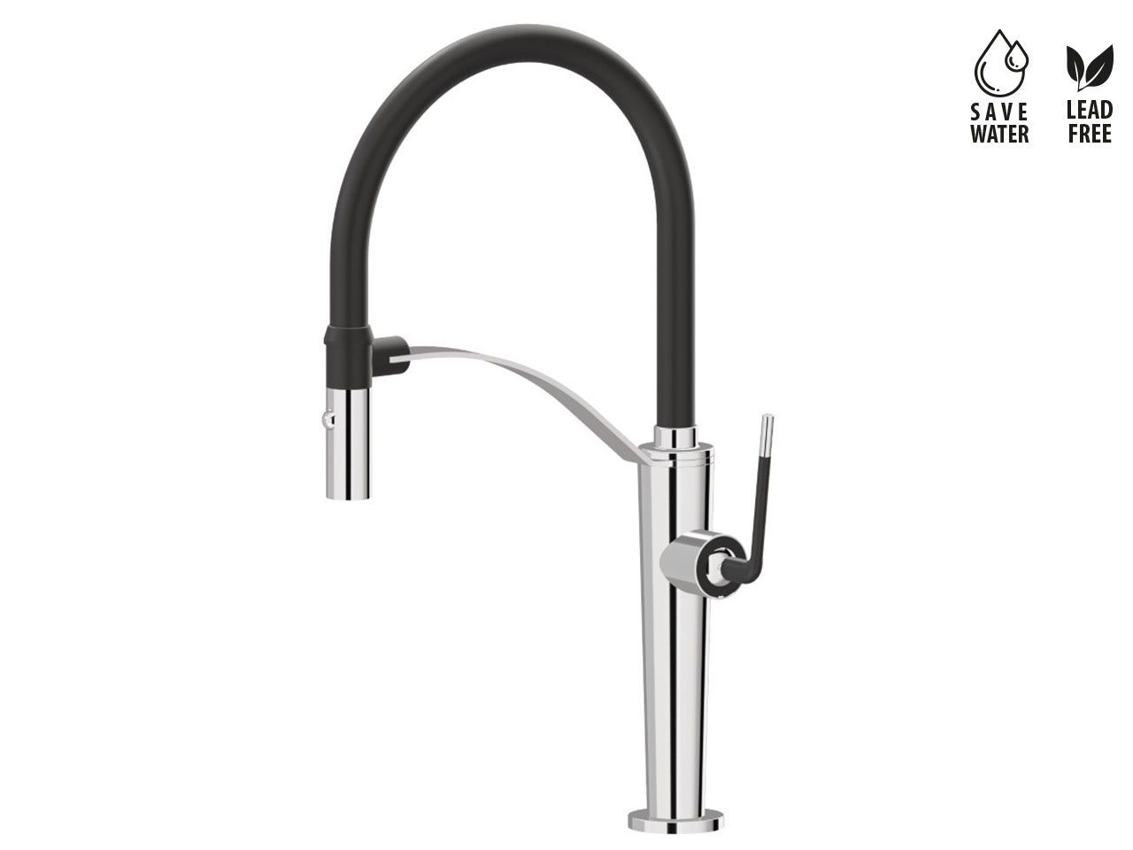 Смеситель для кухни с поворотным изливом Newform O'RAMA KITCHEN ARCH-00089632