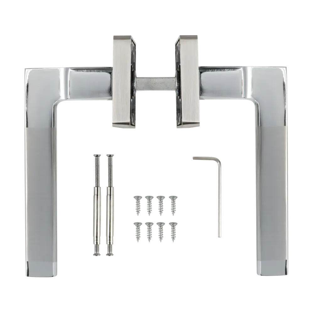 EDSON Дверные ручки EDS-141H-Q1 в цвете никель 85168720 STLM-0059351 - Вид №1