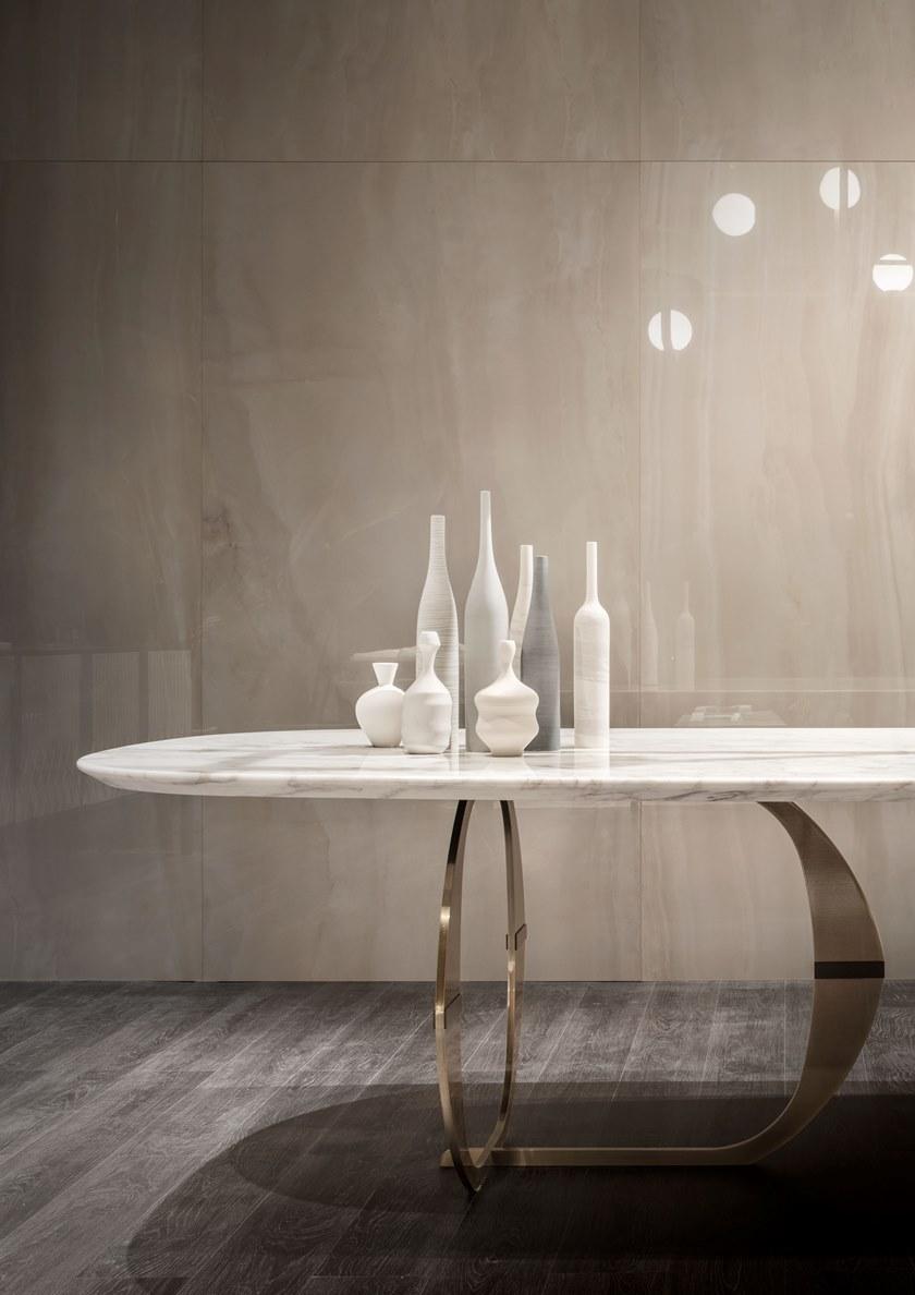 Capital Collection Овальный обеденный стол из мрамора sun-id-1381293 - Вид №7