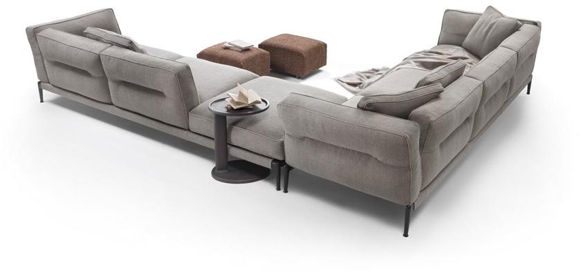 Flexform Модульный угловой диван из ткани Adda sun-id-1492162 - Вид №2