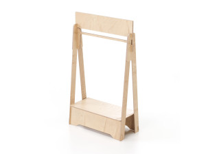 Деревянная напольная стойка дисплея
