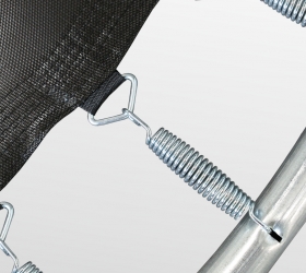 10FT Батут премиум 10ft с внутренней страховочной сеткой и лестницей (dark green) ARLAND  - Вид №5