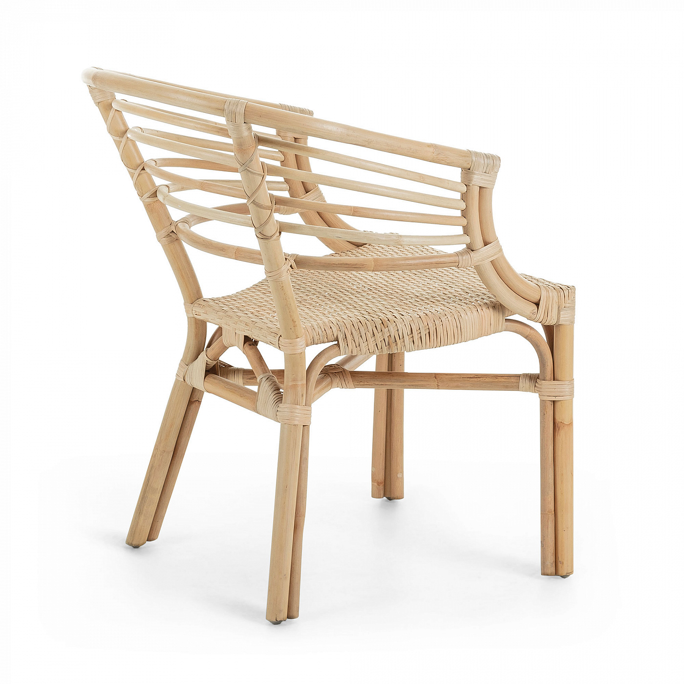 068906 Кресло Confidence натуральный ротанг La Forma Dewi 