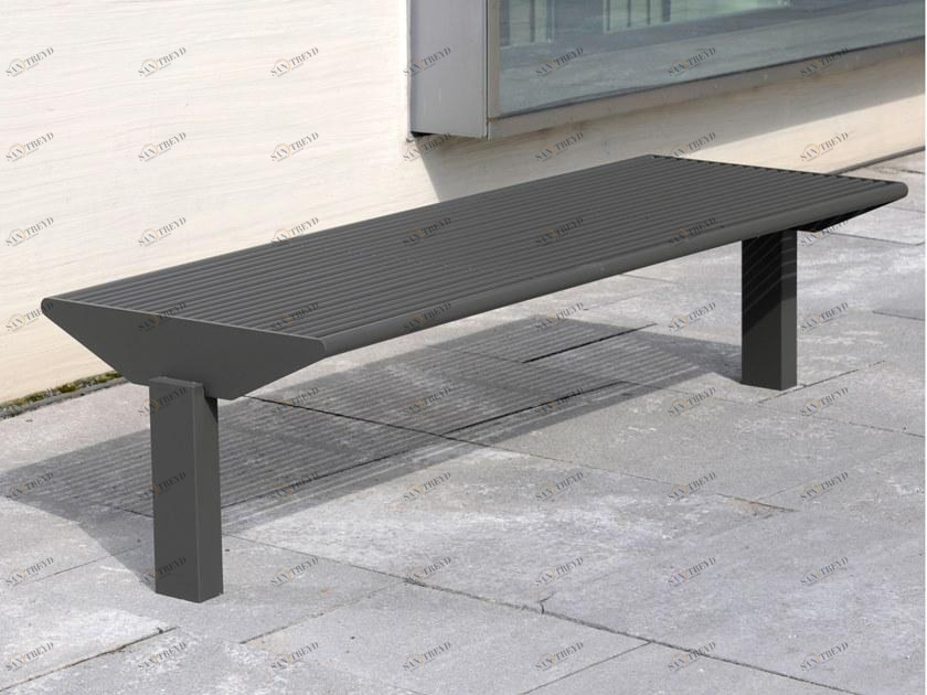 BENKERT BANKE Скамья из нержавеющей стали в современном стиле без спинки Siardo sun-id-1458198