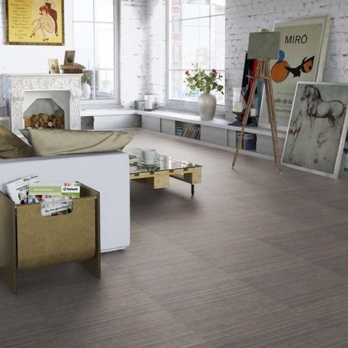 Виниловый ламинат Tarkett Lounge Fabric Дизайнерский с брашью (Текстурированная) 457,2х457,2 мм 1000901225 - Вид №4