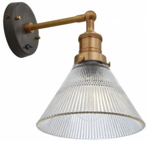 Industville Настенный светильник из латуни и стекла Brooklyn Br-glfwl7