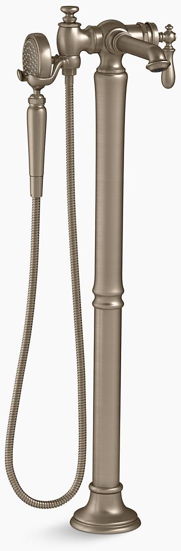 KOHLER Напольная накладка для ванны Artifacts с ручным душем K-T72790-9M-BV 