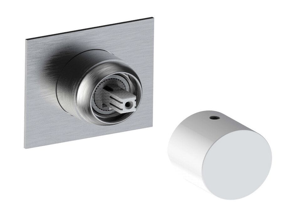 Нержавеющая сталь встраиваемые однорычажный смеситель для душа Rubinetterie Frattini Pepe XLS 316 ARCH-00088683