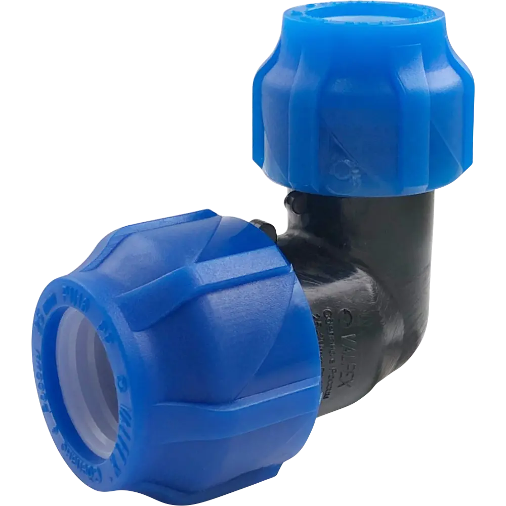 Отвод переходной 90° ПНД Valfex 63x50 мм 85457878 STLM-2057236 