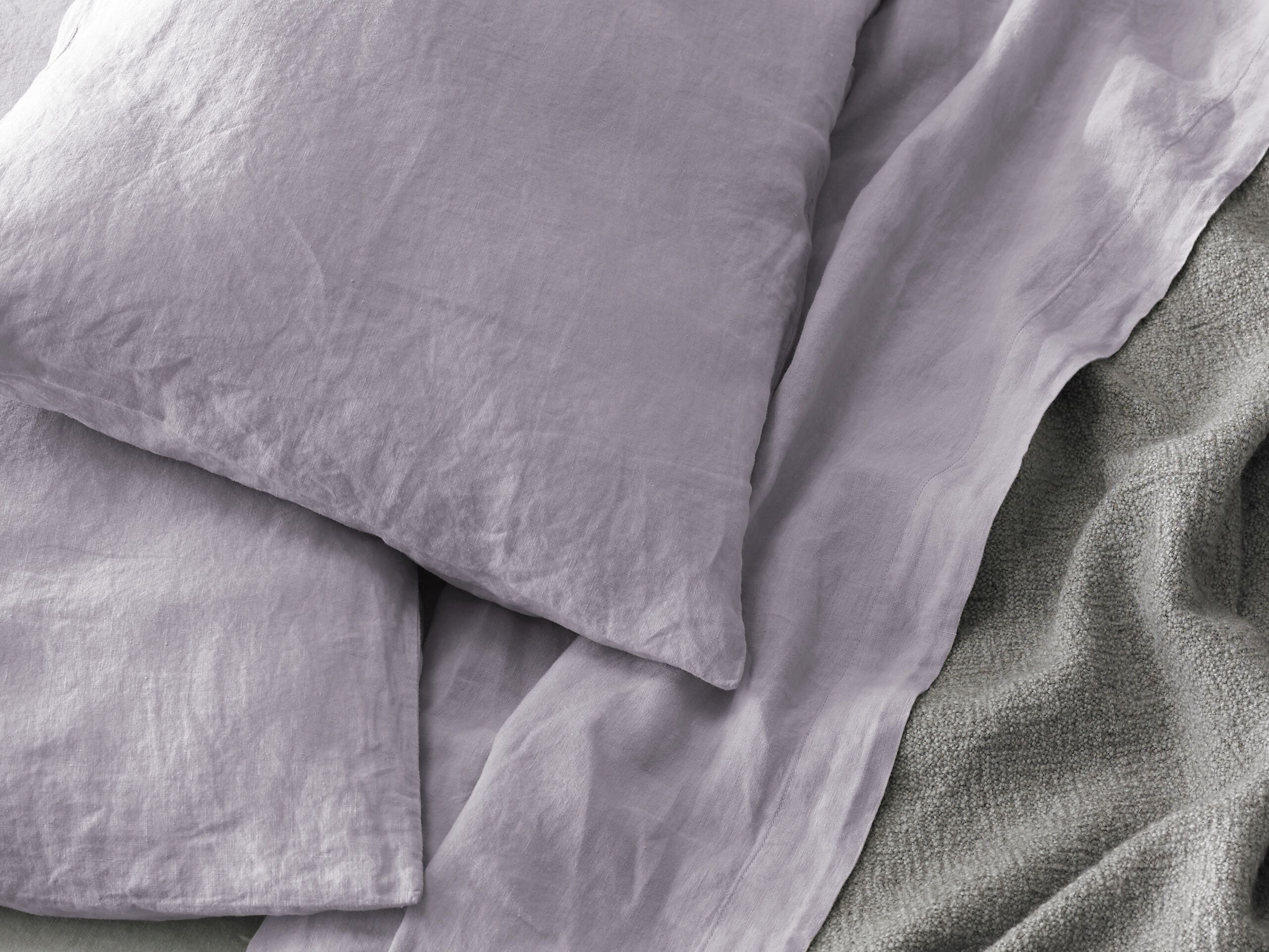 Льняная однотонная наволочка Society Limonta REM ARCH-00007082