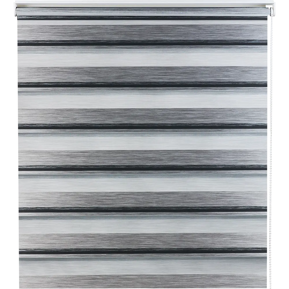 Штора рулонная день-ночь Лечче 100x160 см серая MIAMOZA STLM-2164102 - Вид №1