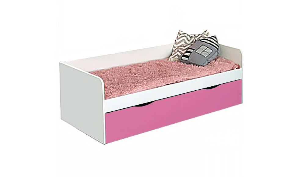 Детский диван-кровать с дополнительным спальным местом "Зефир" МАНДАРИН ЗЕФИР 178701 Белый;розовый Santreyd  - Вид №1