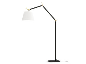 Металлический торшер с гибкой рукояткой