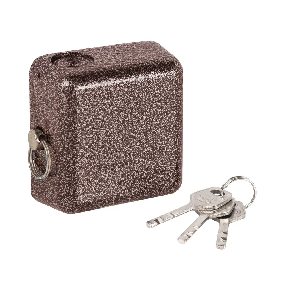 Замок гаражный навесной с ключом Punto 85x80 мм сталь STLM-2125642