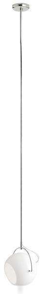 Fabbian Подвесной светильник из хромированного металла Beluga white sun-id-1461795 - Вид №1