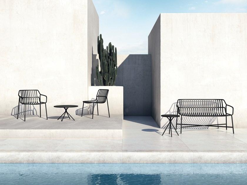 Brunner Садовая скамейка из стали с порошковым покрытием Crona 6347/a - Вид №1