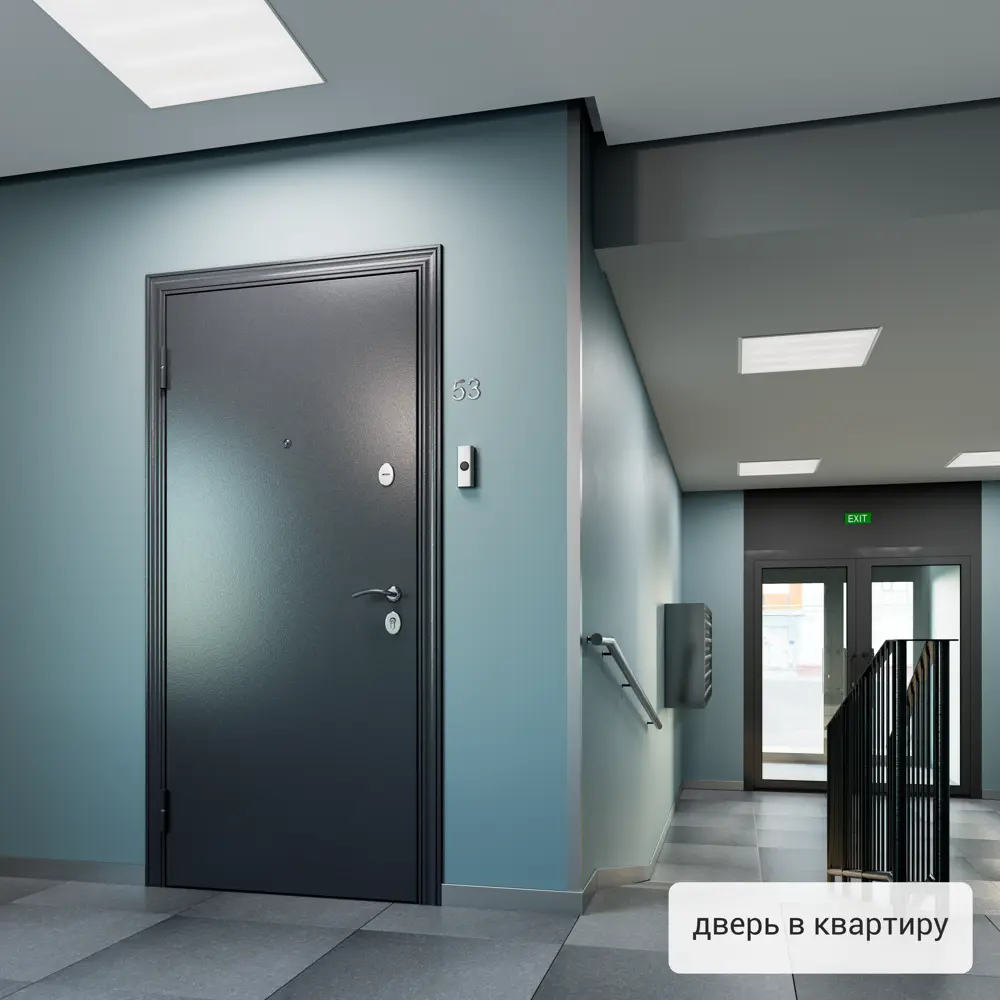 Дверь входная металлическая Ронда 860 мм левая цвет брио фило TOREX STLM-2050679 - Вид №14