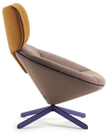 Sancal Кресло из ткани с 4 спицами и подголовником Tortuga sun-id-1500558 - Вид №1