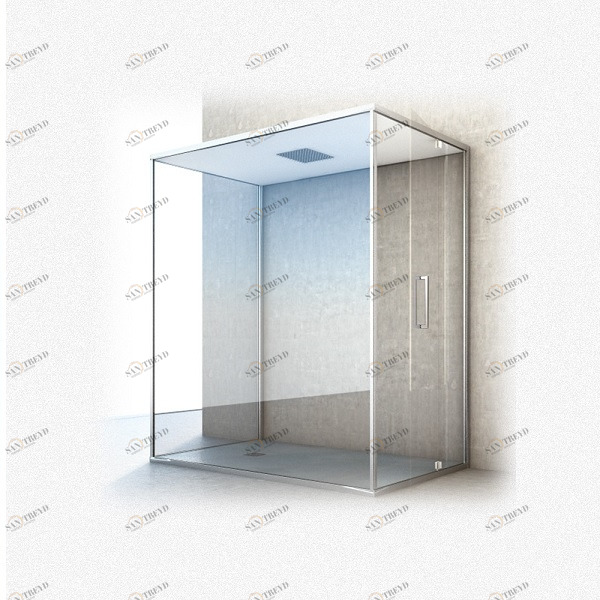 Ограждение для душа и турецкой бани Gemini 6 180х100 см 1GNT5S0 Gruppo Geromin