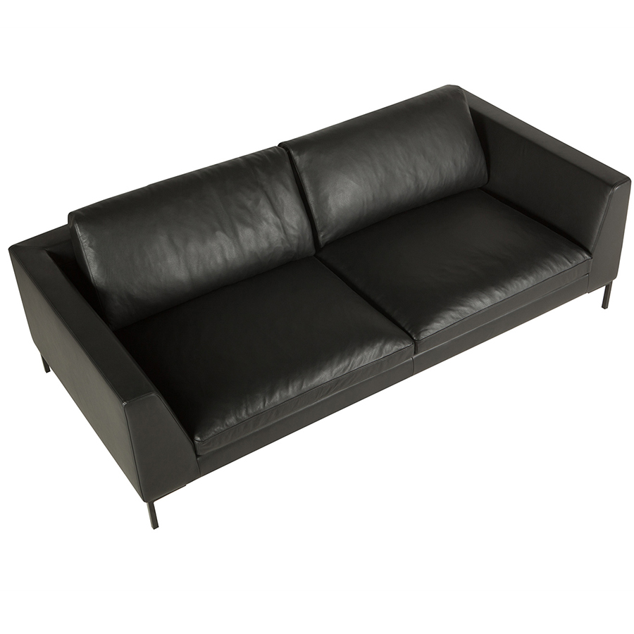 Диван Tokyo, трехместный, черный, обивка Matrix Sits S1671 - Вид №3