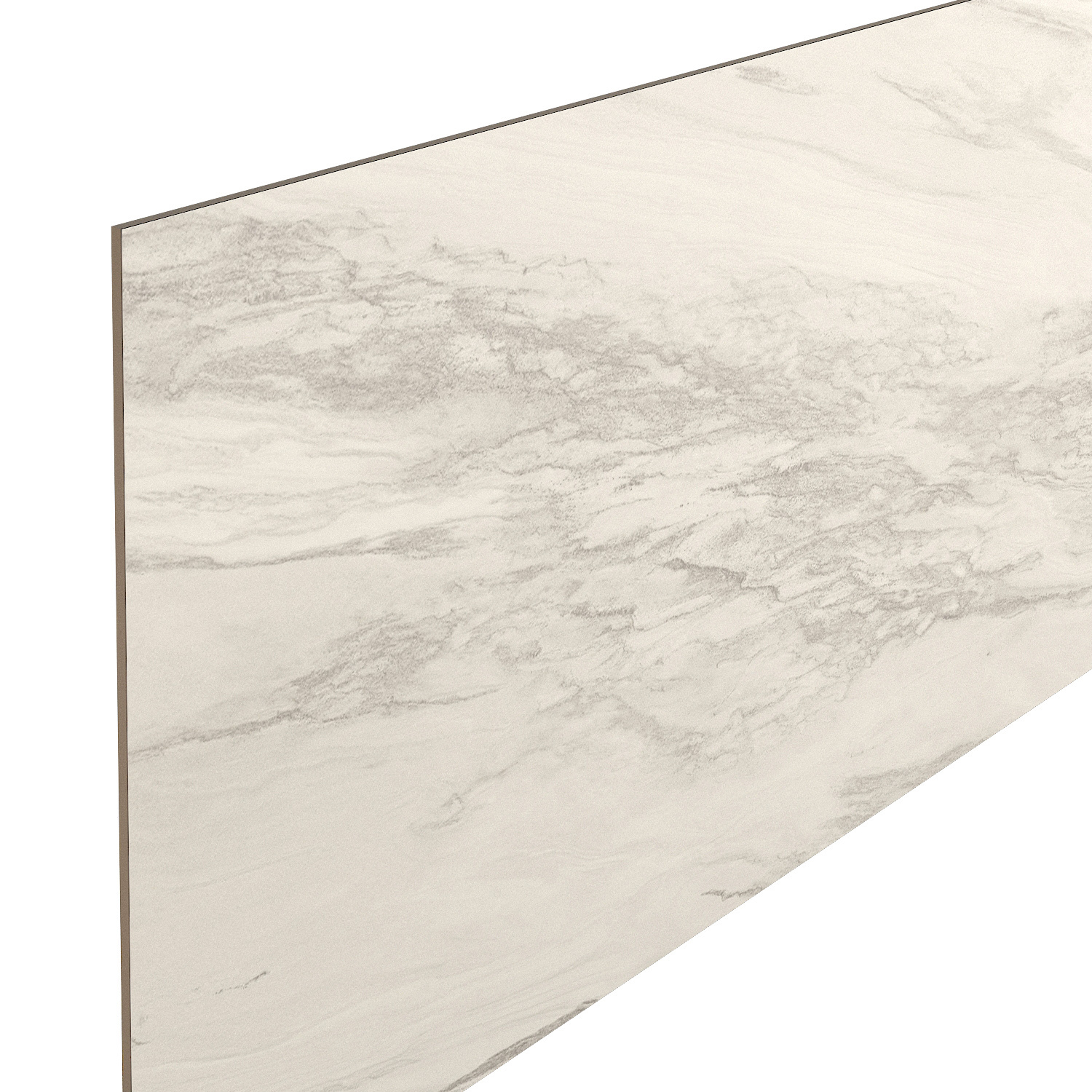 Стеновая панель DELINIA Браун Стоун 244x60 см бежевая глянцевая 86385524 STLM-0068397 - Вид №1