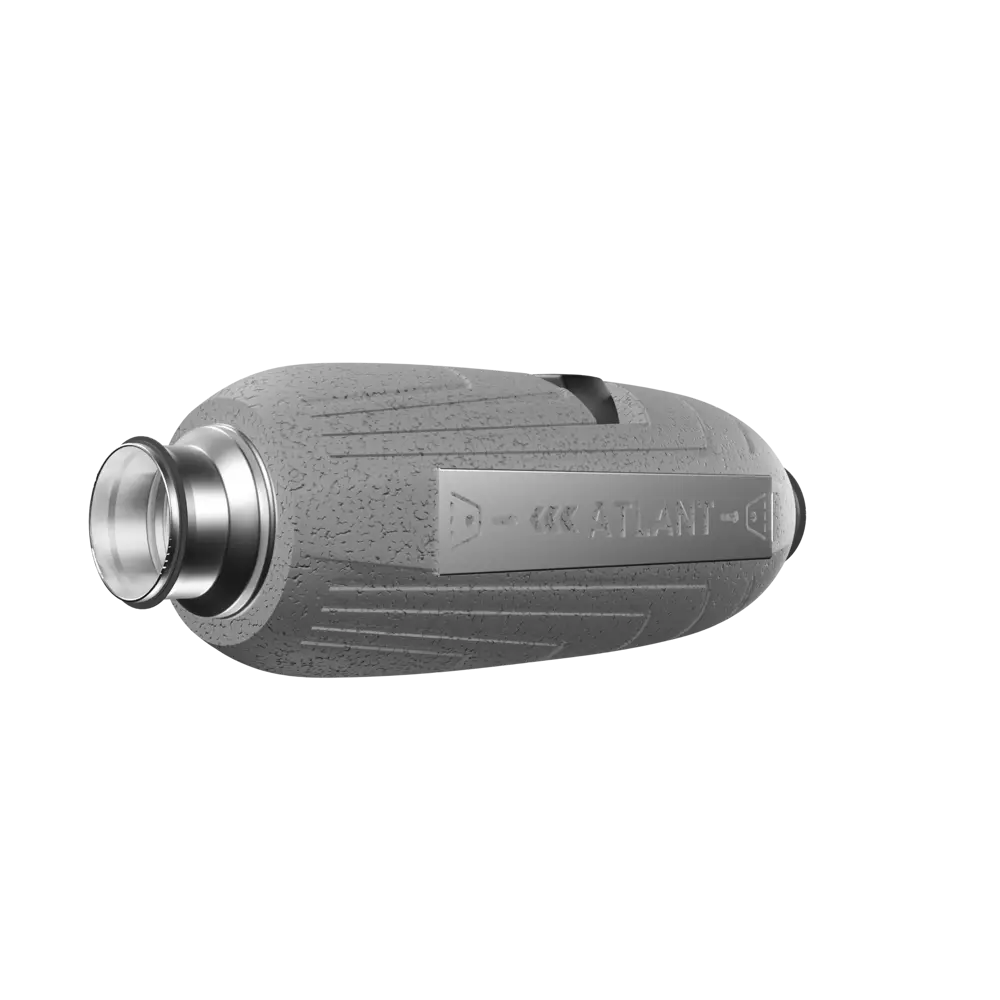 Вентилятор канальный центробежный Era Pro Atlant D100 мм 19 дБ 258 м3/ч цвет серый STLM-2024643