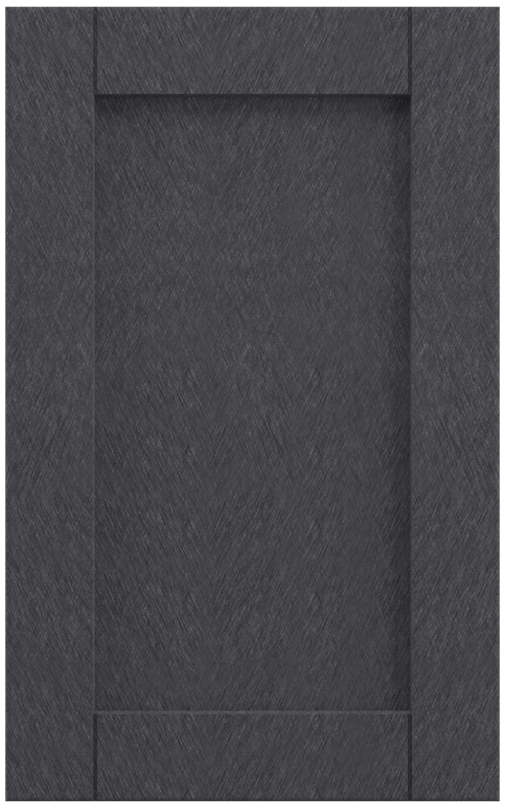 Фасады для кухни Кантри Фрезеровка «Лжевыборка» Аура графит №537 SIDAK SIST1740-214