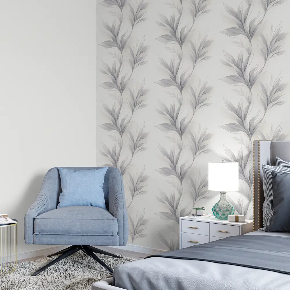 Обои флизелиновые Palitra Life Dora бежевые 1.06 м PL72619-11 STLM-2165083 - Вид №5