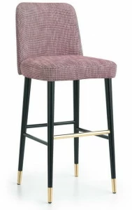 Oliver B. Высокий табурет из ткани с подставкой для ног Oliver b. wild