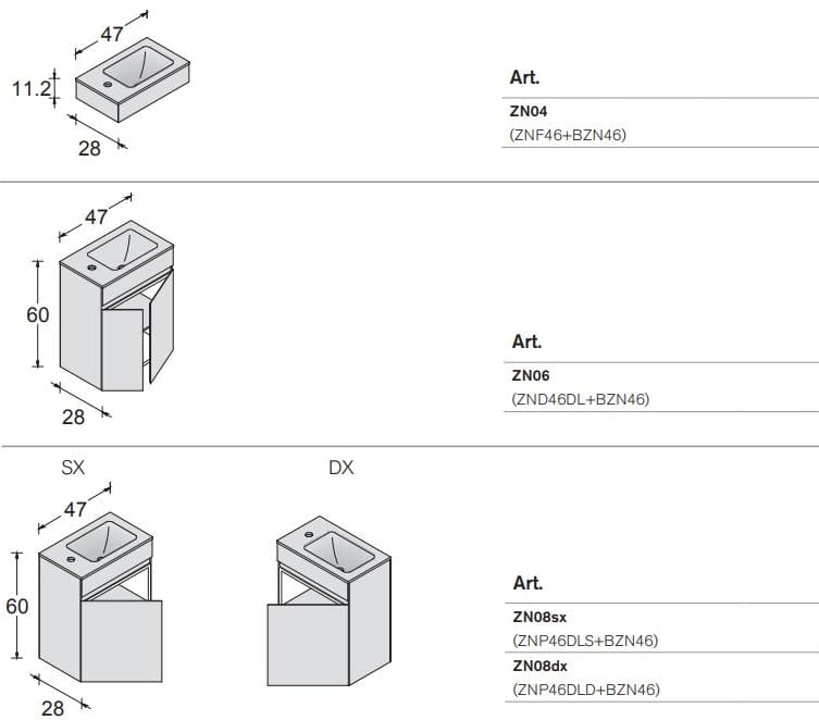 Стеклянный умывальник / умывальник ARTELINEA ARCH-00106139 - Вид №2
