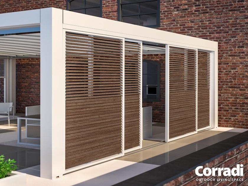 Corradi Раздвижной деревянный навес Chiusure e complementi sun-id-1502762 - Вид №1