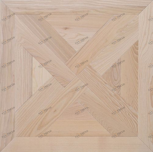 Модульный паркет Coswick Трианон Неаполь Ясень Селект (Гладкая) 635х635 мм 12151752