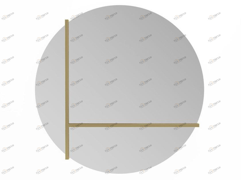 Laskasas Круглое зеркало sun-id-1404654