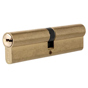 Цилиндр Apecs SM-120-G, 60x60 мм, ключ/ключ, цвет золото