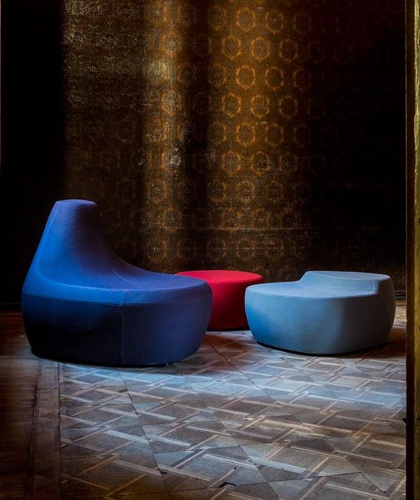 Moroso Кресло из ткани Saruyama island sun-id-1441439 - Вид №6