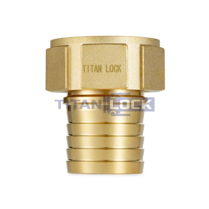 1,25in, штуцер с внутр. резьбой под рукав, латунь, TLSF32BR TITAN LOCK  - Вид №1