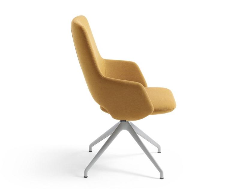 Artifort Мягкое кресло на козелке из ткани с подлокотниками Jima sun-id-1380247 - Вид №2