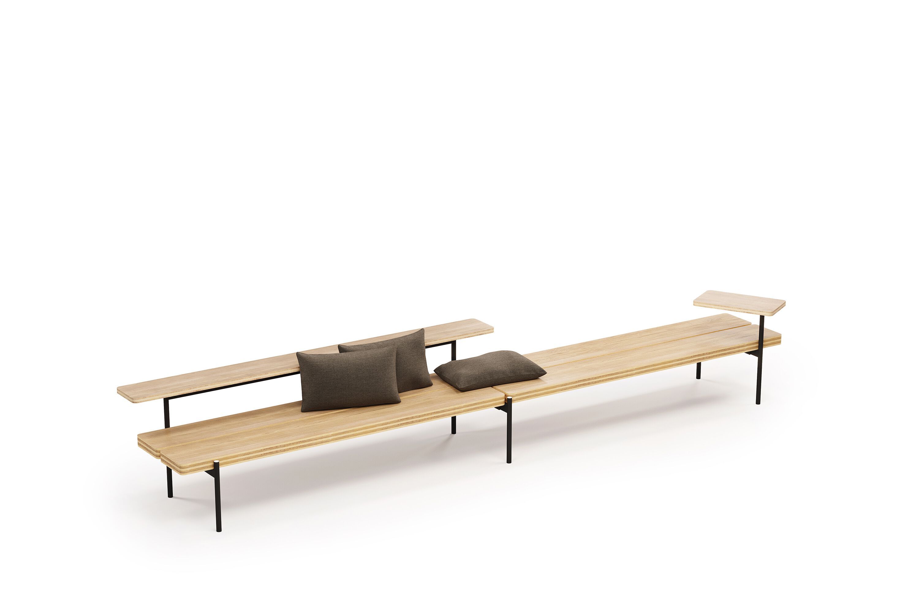 Модульная скамья из фанеры Established&Sons остров ARCH-00140300 - Вид №1
