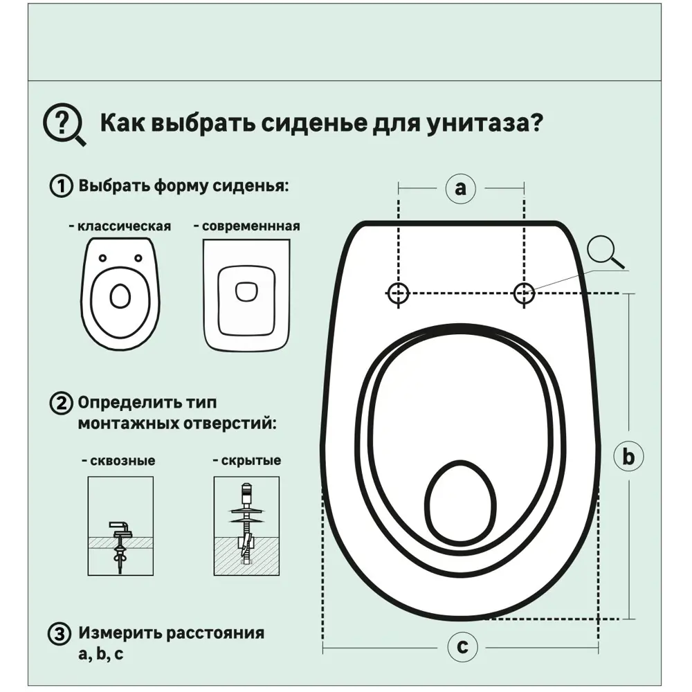 82150236 Сиденье для унитаза Berges Wasserhaus Uno So Black дюропласт микролифт цвет чёрный STLM-0971613 - Вид №6