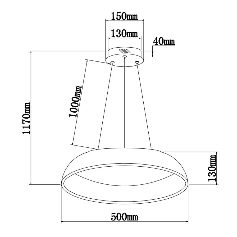 Подвесной светильник светодиодный Solar FR6087PL-L48WG цвет белый золото 89335087 STLM-2166897 Freya  - Вид №13