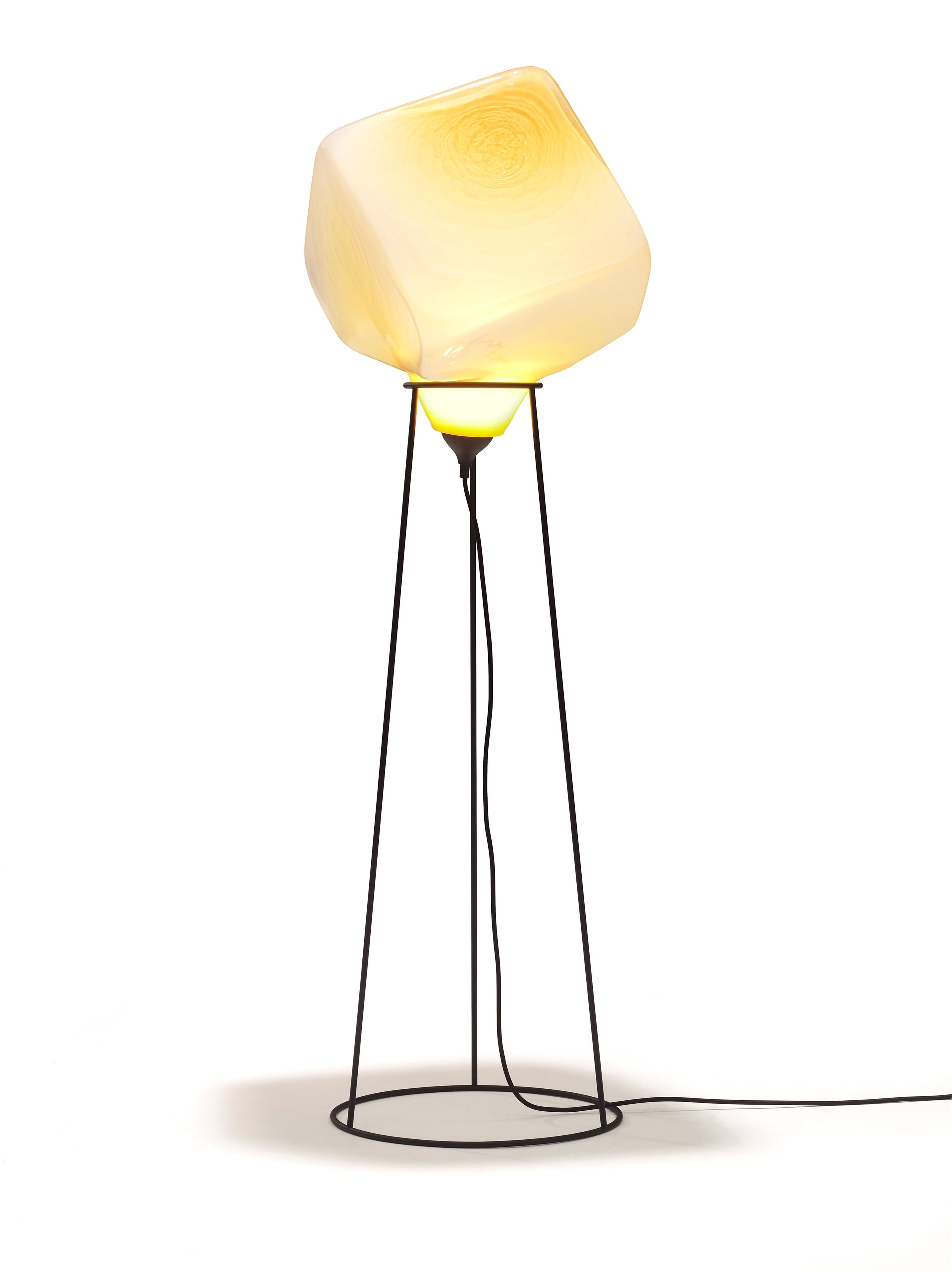 Выдувное стекло светодиодный торшер Linteloo куб ARCH-00000785 - Вид №1