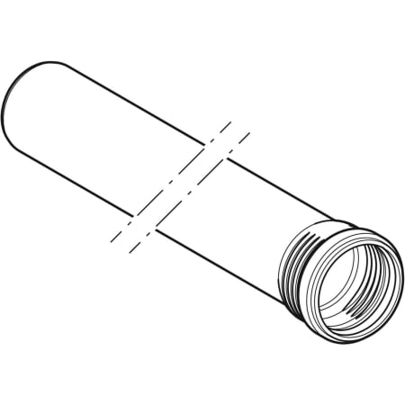 393.601.14.1 Труба Geberit Silent-Pro с раструбной муфтой Geberit  - Вид №1