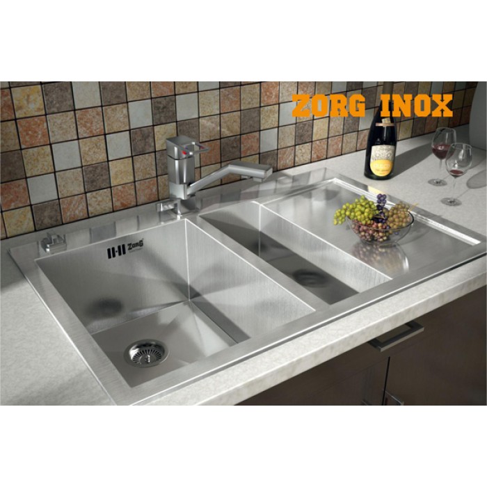 Zorg X-7851-2 L Мойка кухонная прямоугольная Zorg  - Вид №2